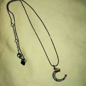 Beautiful half moon Jaguar necklace